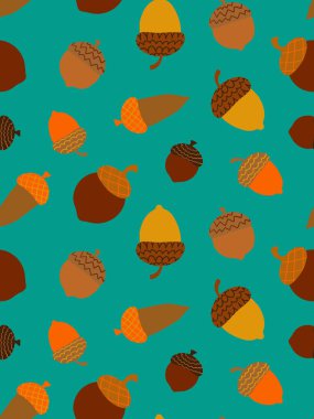 Soyut sonbahar meşe palamudu pürüzsüz desensiz yaratıcı tasarım sonbahar sezonu doğası esinlenmiş duvar kağıdı zarif orman teması