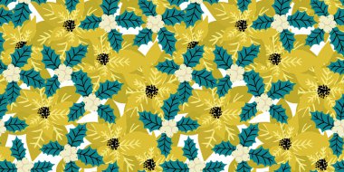 Kağıt tekstil baskıları ve ev dekorasyonu için soyut noktalar ve kutsal dallarla şenlik tekrarlayan desen