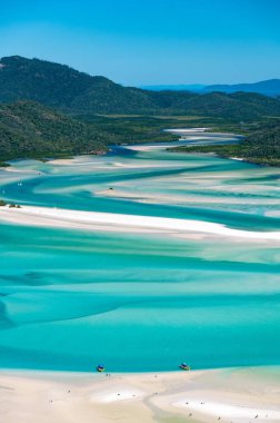 Whitsunday Adası 'ndaki Hill Körfezi, Queensland, Avustralya