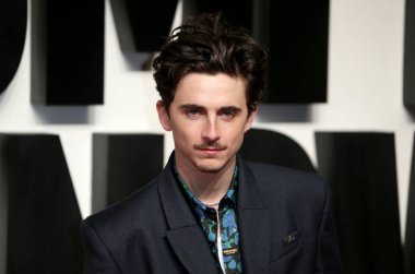 Timothee Chalamet, 14 Ocak 2025 tarihinde Londra, İngiltere 'de bulunan BFI Southbank' taki A Complete Unknown 'un Birleşik Krallık prömiyerine katılır..