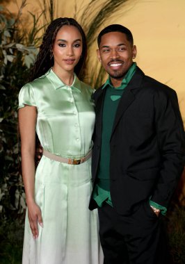 Kelvin Harrison Jr., 11 Aralık 2024 'te Londra, İngiltere' deki Cineworld Leicester Meydanı 'nda düzenlenen Mufasa the Lion King UK galasına katılır..