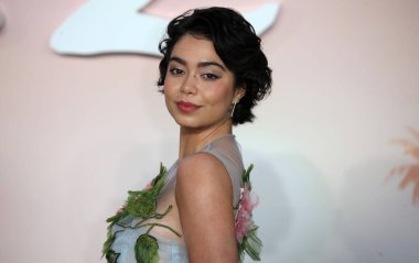 Auli 'i Cravalho, 11 Kasım 2024' te Londra, İngiltere 'deki Cineworld Leicester Meydanı' ndaki Moana 2 UK galasına katılır..