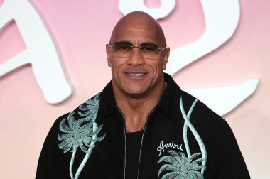 Dwayne Johnson 11 Kasım 2024 'te Londra' da Cineworld Leicester Meydanı 'ndaki Moana 2 UK prömiyerine katılır..