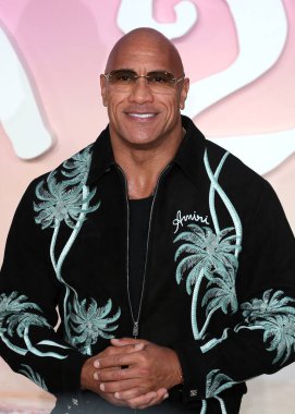 Dwayne Johnson 11 Kasım 2024 'te Londra' da Cineworld Leicester Meydanı 'ndaki Moana 2 UK prömiyerine katılır..