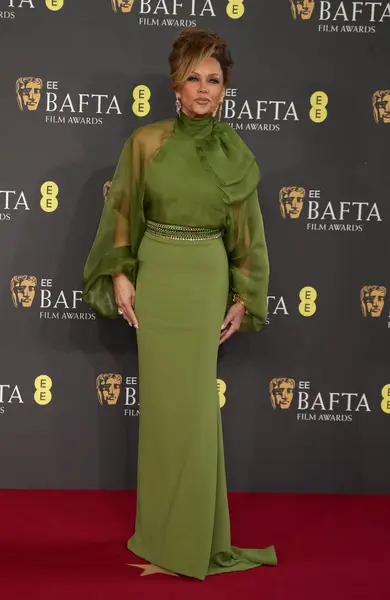 Vanessa Williams, İngiltere 'nin başkenti Londra' da 16 Şubat 2025 tarihinde The Royal Festival Hall 'da 2025 BAFTA Film Ödülleri' ne katılır..