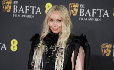 Gwendoline Christie, İngiltere 'nin başkenti Londra' da 16 Şubat 2025 tarihinde The Royal Festival Hall 'da 2025 BAFTA Film Ödülleri' ne katılmıştır..
