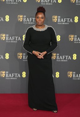 Michele Austin, İngiltere 'nin başkenti Londra' da 16 Şubat 2025 tarihinde Royal Festival Hall 'da 2025 BAFTA film ödüllerine katılır..