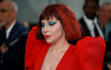 Lady Gaga, Joker Folie a Deux 'nun İngiltere prömiyerine 25 Eylül 2024' te Londra 'da Sinema Dünyası Leicester Meydanı' nda katılıyor..