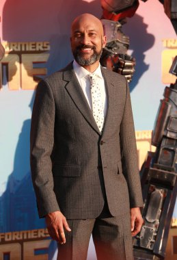 Keegan-Michael Key attends the European Premiere of Transformers One at Cineworld Leicester Square on September 19, 2024 in London, England. clipart