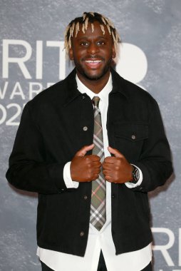 Myles Smith attends The BRIT Awards 2025 at Intercontinental Hotel London O2 on March 01, 2025 in London, England.