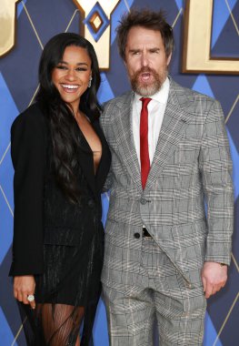 Ariana DeBose ve Sam Rockwell 24 Ocak 2024 'te Londra' da Odeon Luxe Leicester Meydanı 'nda Argylle' nin dünya prömiyerine katıldılar.. 
