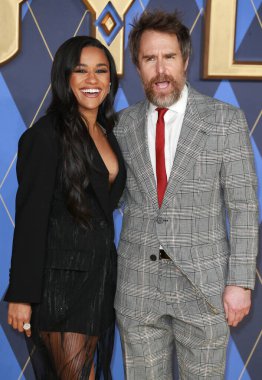 Ariana DeBose ve Sam Rockwell 24 Ocak 2024 'te Londra' da Odeon Luxe Leicester Meydanı 'nda Argylle' nin dünya prömiyerine katıldılar.. 