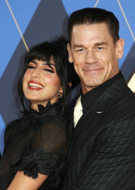 Shay Shariatzadeh ve John Cena 24 Ocak 2024 'te Londra, İngiltere' de bulunan Odeon Luxe Leicester Meydanı 'nda Argylle' nin dünya prömiyerine katıldılar..