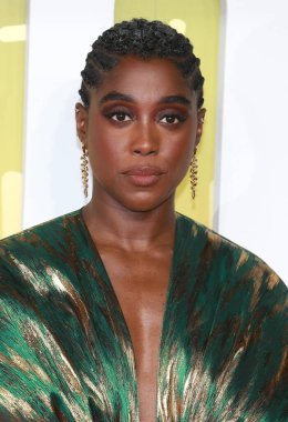 Lashana Lynch, 30 Ocak 2024 'te Londra' da BFI IMAX Waterloo 'da Bob Marley One Love' ın İngiltere prömiyerine katılır..