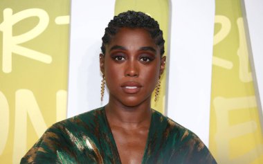 Lashana Lynch, 30 Ocak 2024 'te Londra' da BFI IMAX Waterloo 'da Bob Marley One Love' ın İngiltere prömiyerine katılır..