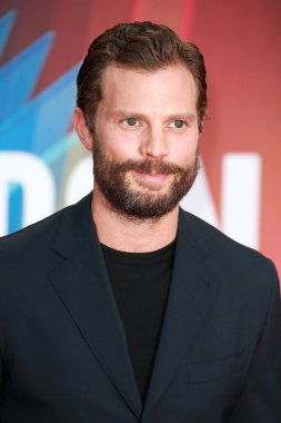 Jamie Dornan, 12 Ekim 2021 'de Londra' daki The Royal Festival Hall 'da düzenlenen 65. BFI Londra Film Festivali sırasında Belfast Avrupa Prömiyerine katılır..  