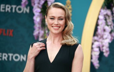 Hannah New, 12 Haziran 2024 'te Londra' daki Odeon Luxe Leicester Meydanı 'nda Bridgerton Sezon 3 Bölüm 2' nin özel gösterimine katıldı..