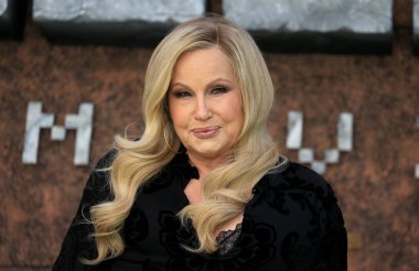 Jennifer Coolidge 30 Mart 2025 'te Londra, İngiltere' de Cineworld Leicester Meydanı 'nda bir Minecraft filminin dünya prömiyerine katılır..