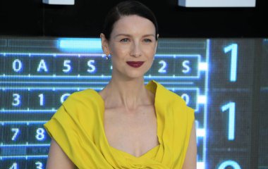 Caitriona Balfe, 31 Mart 2025 'te Londra' daki Odeon Luxe Leicester Meydanı 'nda Avrupa Amatör Galası' na katılır..