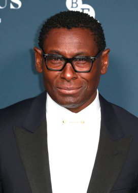 David Harewood 29 Eylül 2022 'de Londra, İngiltere' de Londra 'daki The Londoner Hotel' de düzenlenen BFI Londra Film Festivali 'ne katılır..