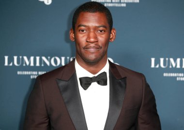 Malachi Kirby, 29 Eylül 2022 'de Londra, İngiltere' de Londra 'daki The Londoner Hotel' de düzenlenen BFI Londra Film Festivali Luminous Gala 'ya katıldı..