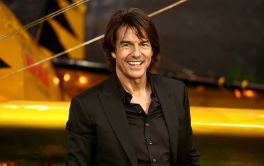 Tom Cruise, 15 Mayıs 2025 'te Londra, İngiltere' deki Leicester Meydanı 'ndaki The Final Reckoning Global Premiere' e katılıyor..