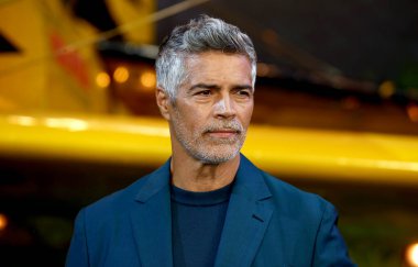 Esai Morales, 15 Mayıs 2025 'te Londra, İngiltere' deki Leicester Meydanı 'nda düzenlenen The Final Reckoning Global Premiere' e katılıyor..