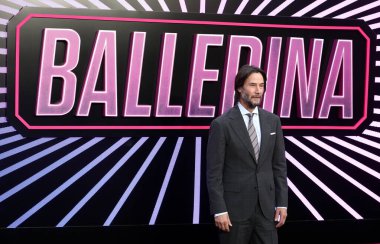 Keanu Reeves, 22 Mayıs 2025 'te Londra' da Sinema Dünyası Leicester Meydanı 'nda John Wick Balerin' in dünya prömiyerine katılır..