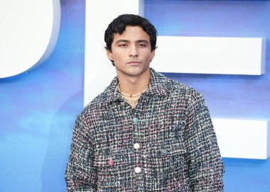 Brandon Perea 28 Temmuz 2022 'de Londra' da Odeon Luxe Leicester Meydanı 'nda NOPE' nin İngiltere prömiyerine katılır..