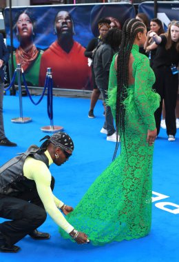 Keke Palmer, 28 Temmuz 2022 'de Londra' da Odeon Luxe Leicester Meydanı 'ndaki NOPE' nin İngiltere prömiyerine katılır..