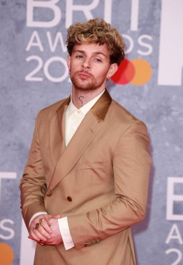 Tom Grennan, 2022 BRIT Ödülleri 'ne 8 Şubat 2022' de Londra, İngiltere 'deki The O2 Arena' da katılır..