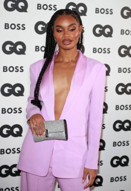 Imani-Lara Lansiquot, İngiltere 'de 16 Kasım 2022' de GQ Yılın Erkekleri ödüllerine katılır..