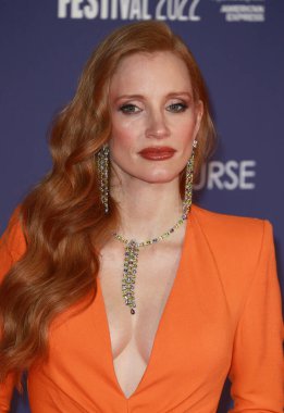 Jessica Chastain, 10 Ekim 2022 'de Londra, İngiltere' deki Southbank Centre 'da The Good Nurse UK galasına katılır..