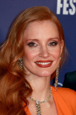 Jessica Chastain, 10 Ekim 2022 'de Londra, İngiltere' deki Southbank Centre 'da The Good Nurse UK galasına katılır..