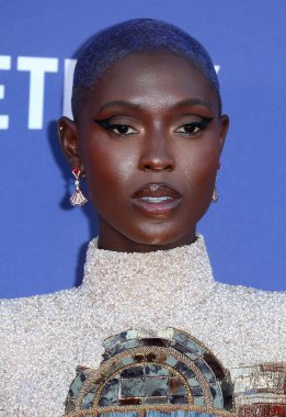 Jodie Turner-Smith, İngiltere Kraliyet Festivali Salonu 'ndaki Beyaz Gürültü' nün galasına 6 Ekim 2022 'de Londra, İngiltere' de katılır..