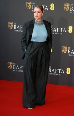 Samantha Morton, 18 Şubat 2024 'te Londra' daki Royal Festival Hall 'da düzenlenen 2024 EE BAFTA Film Ödülleri' ne katılır..