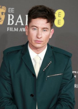 Barry Keoghan, 18 Şubat 2024 'te Londra' daki Royal Festival Hall 'da düzenlenen 2024 EE BAFTA Film Ödülleri' ne katılmıştır..