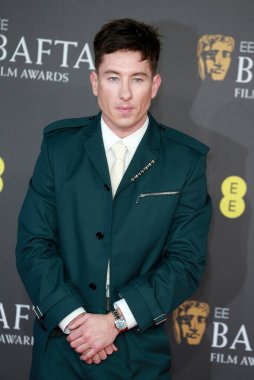 Barry Keoghan, 18 Şubat 2024 'te Londra' daki Royal Festival Hall 'da düzenlenen 2024 EE BAFTA Film Ödülleri' ne katılmıştır..