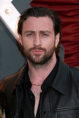 Aaron Taylor-Johnson 08 Nisan 2024 'te Londra' da Odeon Luxe Leicester Meydanı 'nda Back To Black' in dünya prömiyerine katılır..