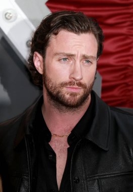 Aaron Taylor-Johnson 08 Nisan 2024 'te Londra' da Odeon Luxe Leicester Meydanı 'nda Back To Black' in dünya prömiyerine katılır..