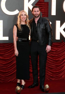  Sam Taylor-Johnson ve Aaron Taylor-Johnson, Odeon Luxe Leicester Meydanı 'nda düzenlenen Back To Black dünya prömiyerine 8 Nisan 2024' te Londra, İngiltere 'de katıldılar..