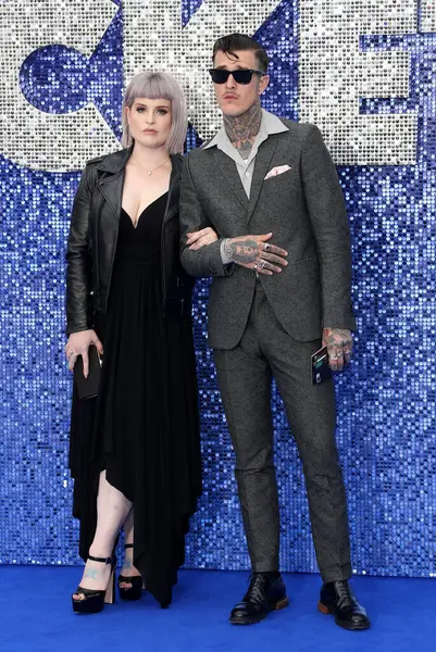 Kelly Osbourne ve Jimmy Q 20 Mayıs 2019 'da Londra, İngiltere' deki Odeon Leicester Meydanı 'ndaki Rocketman UK Premiere' e katıldılar..