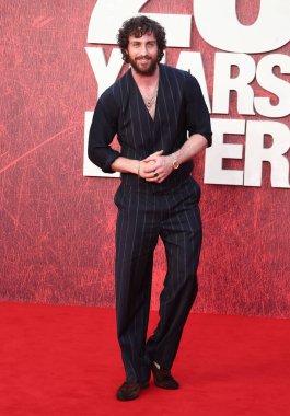 Aaron Taylor-Johnson, 16 Haziran 2025 'te Londra' daki Odeon Luxe Leicester Meydanı 'nda 28 Yıl Sonra Dünya prömiyerine katıldı..