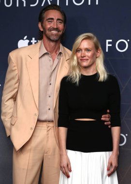 Lee Pace ve Laura Birn, 26 Haziran 2025 'te Londra, İngiltere' deki Ham Yard Oteli 'nde yapılan üçüncü fotoğraf çekimine katılırlar..