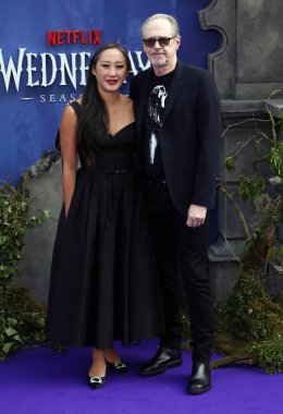 Karen Ho ve Steve Buscemi, 30 Temmuz 2025 'te Londra, İngiltere' deki Central Hall 'da düzenlenen 