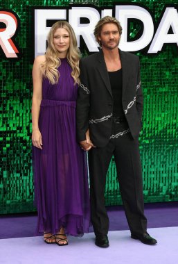 Sarah Roemer ve Chad Michael Murray 31 Temmuz 2025 'te Londra, İngiltere' deki Odeon Luxe Leicester Meydanı 'ndaki 