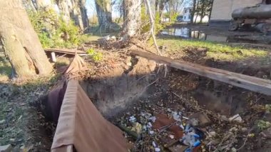 Kherson/ Ukraine 12. October 2022 battlefield in school