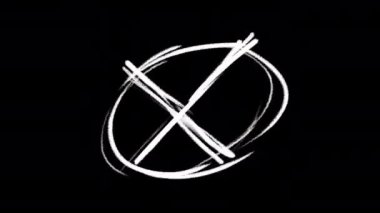 El Çizimi Çizim Canlandırma Paketi. Alfa kanalıyla 12 adet Beyaz Duvar döngüsü animasyonu. 4K çözünürlüğü.