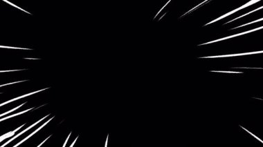 Komik hız çizgileri izole edilmiş arkaplan.