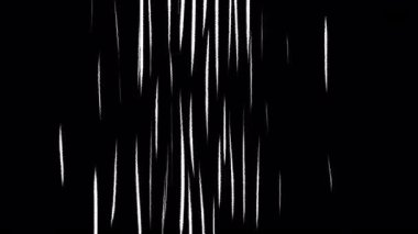 Hız dikey çizgilerinin soyut animasyonu. Beyaz hız çizgileri dikey. Hareket hızı çizgi filmi.